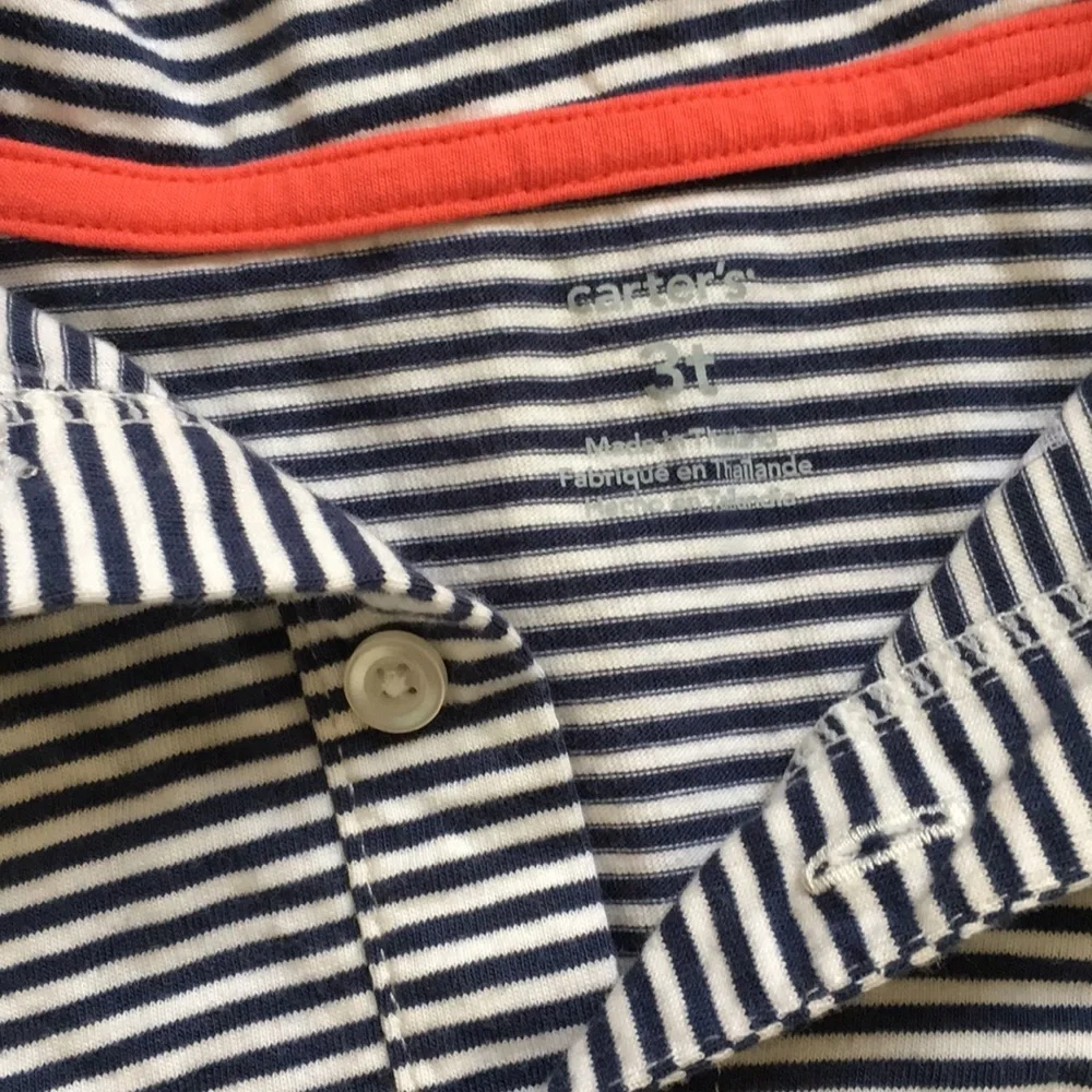 Little boys carters polo shirt 3t
